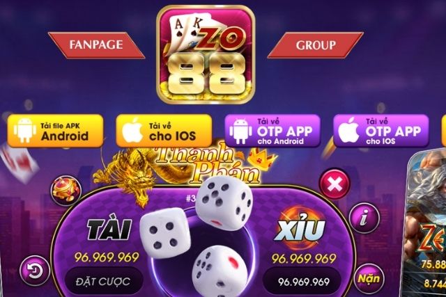 Link tải game Zo88 dành cho APK/IOS/PC phiên bản mới nhất 2024 2 Tai Game Zo88