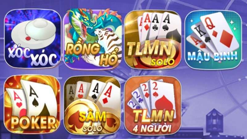 Sieunovip Vin - Cổng game uy tín hàng đầu cho mọi người chơi! 2 Các thể loại game bài