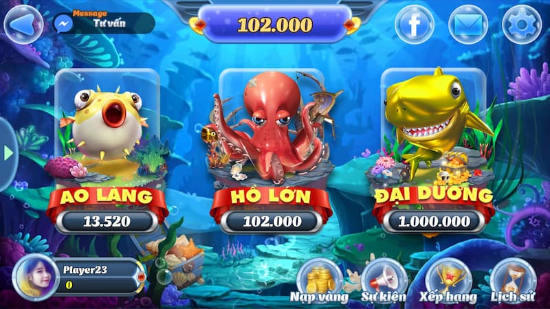 Bắn cá thần tài - Cổng game bắn cá hot nhất thị trường 2 Những trò chơi có ở bắn cá thần tài