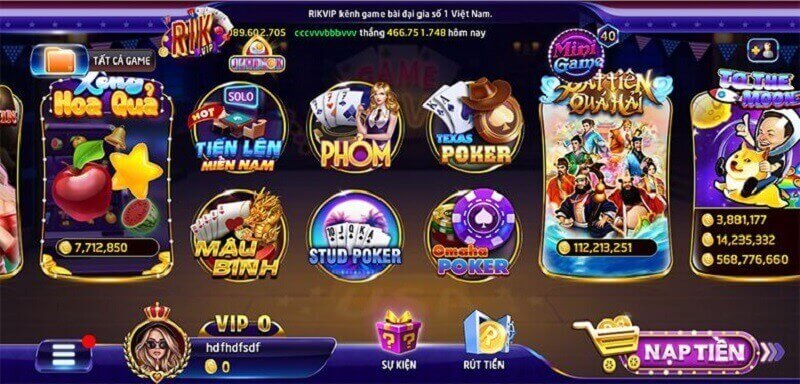 Rikvip com - Cổng game đổi thưởng đẳng cấp Quốc tế 5 Ưu điểm khi chơi game tại cổng game