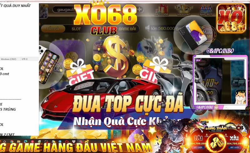 Xo68 Club - Đẳng cấp cổng game uy tín hàng đầu tại Việt Nam 8 Tổng hợp các khuyến mãi HOT tại Xo68 Club