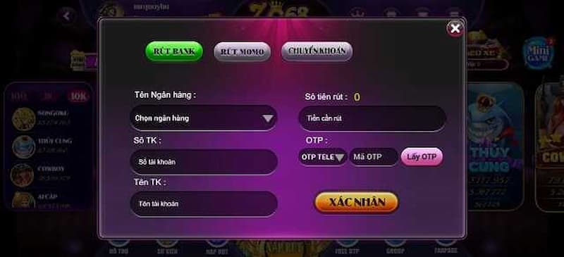 Khám Phá Thế Giới Game Cực Chất Lượng Tại Cổng Game Zo68 4 Cách thức rút tiền tại cổng game Zo68