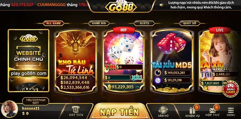 Danh mục - Game bài đổi thưởng 57 Go88 - Game bài đổi thưởng đỉnh cao 2023