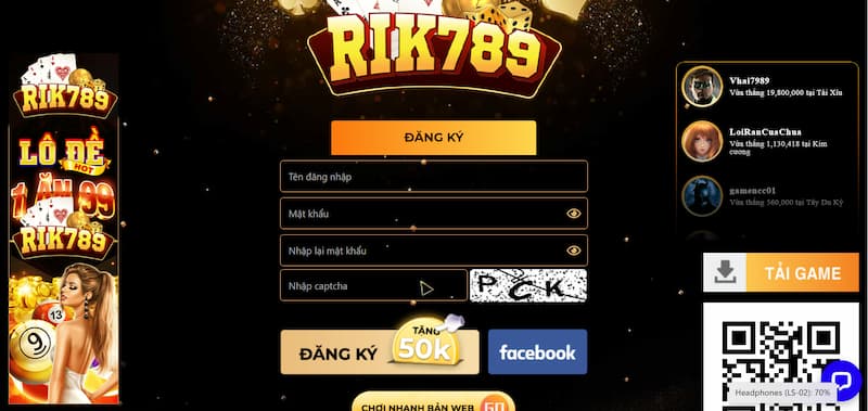 Thông Tin Về Cổng Game Cá Cược Rik789 Hay Nhất Hiện Nay 3 Hướng dẫn đăng ký tài khoản Rik789