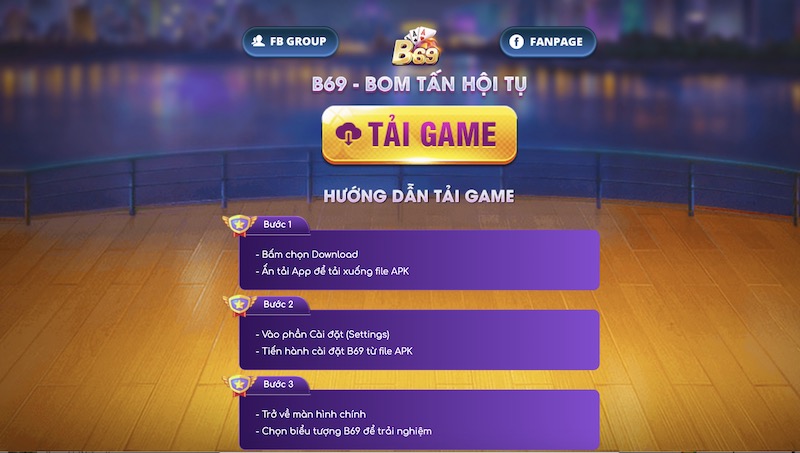 B69 - Cổng Game Đổi Thưởng Đẳng Cấp Cho Tân Thủ 10 Tải app cho điện thoại chạy hệ điều hành Android