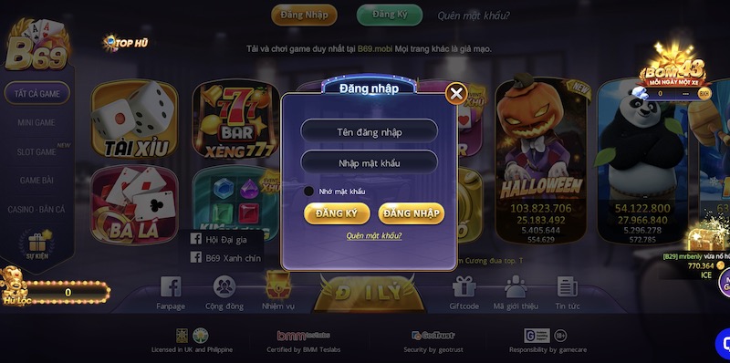 B69 - Cổng Game Đổi Thưởng Đẳng Cấp Cho Tân Thủ 1 Tìm hiểu về B69 là gì?