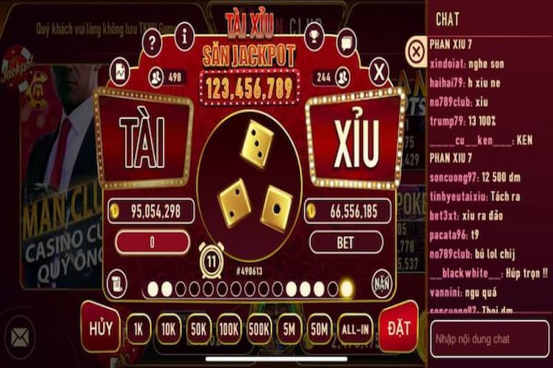 Tài xỉu Man club - Nơi giải trí đổi thưởng xả stress hiệu quả 2 Hướng dẫn cách chơi tài xỉu Man club dễ hiểu