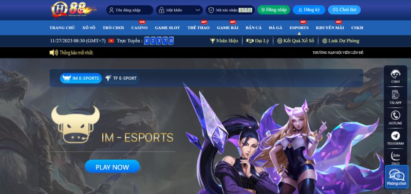 QH88 - Địa chỉ cá cược trực tuyến an toàn, minh bạch 3 Cá cược Esport với nhiều giải đấu hấp dẫn